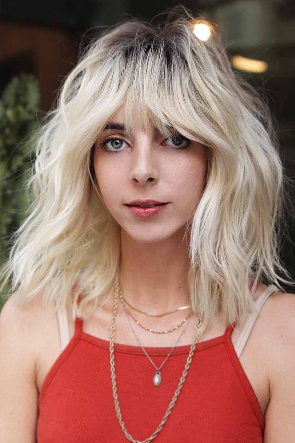Bottleneck Bangs Hair #layeredhaircuts #layeredhair #haircuts