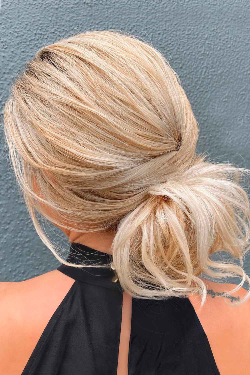 Bun Hairstyles For Prom Night