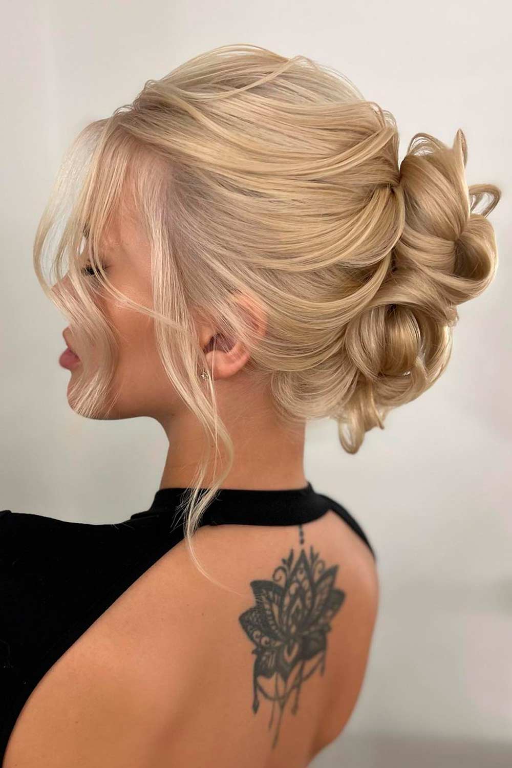 Bun Hairstyles For Prom Night