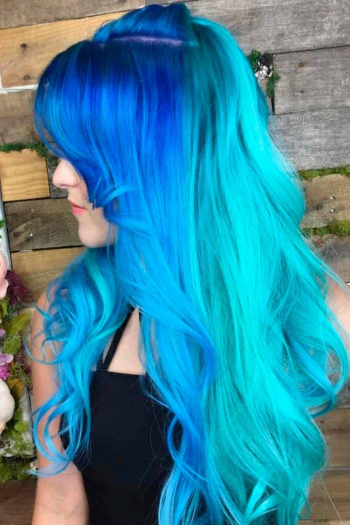 Adore Semi-Permanent Hair Colour Ocean Blue | Beautiful Shade