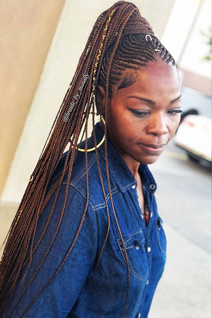 Fulani Cornrows #cornrowbraids #braids