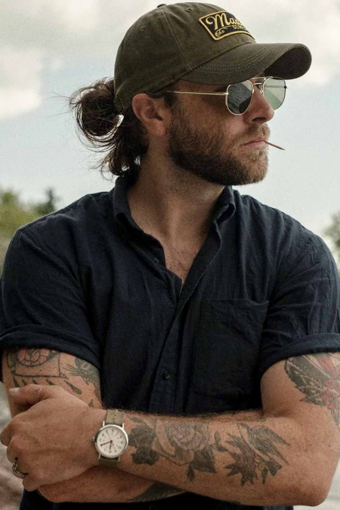 21 Man Bun Styles Keep Your Long Hair Pulled Back  Looking Stylish