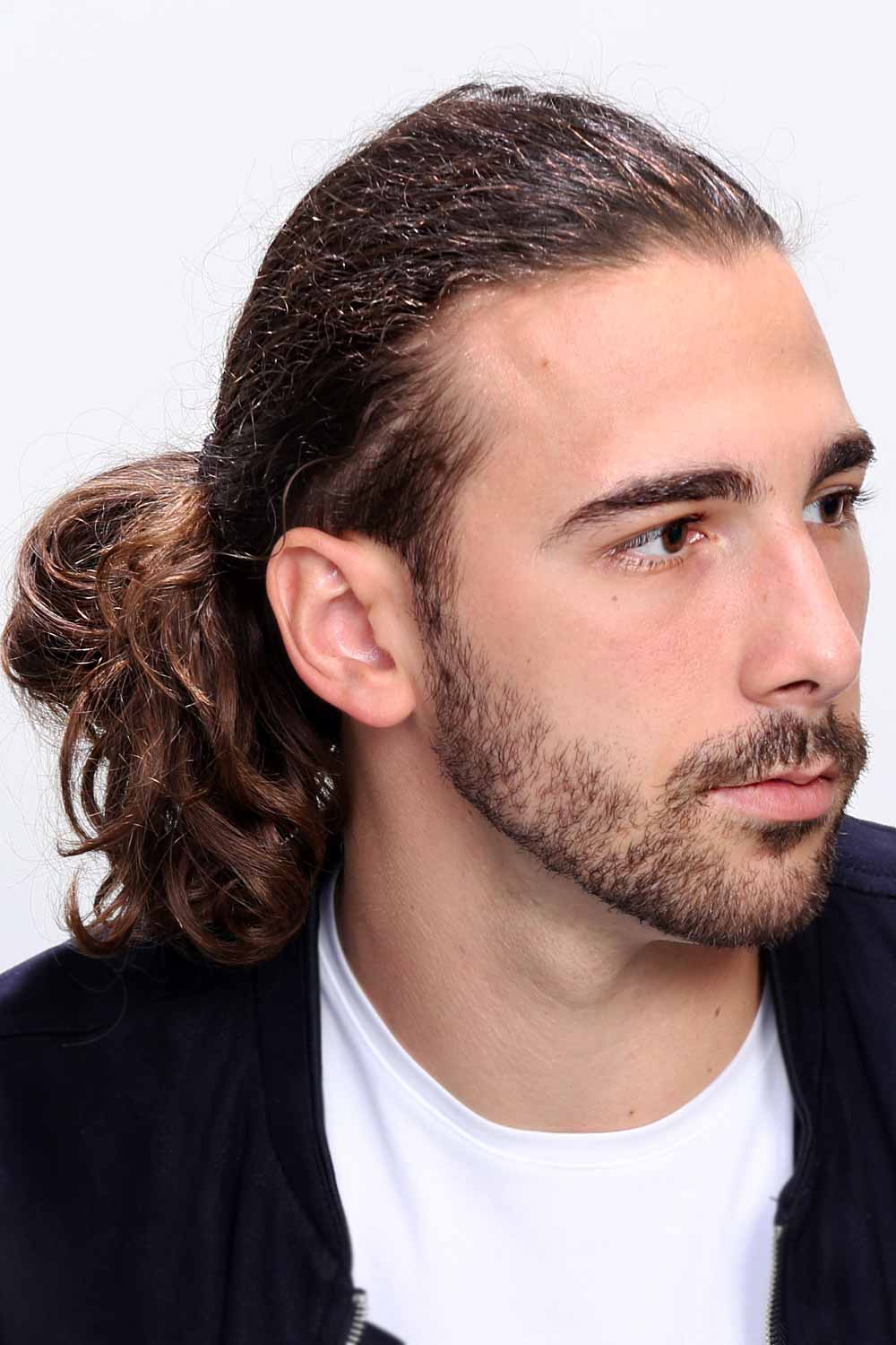 Massive Low Bun #longhaircutformen #longhairstyle #lowbun