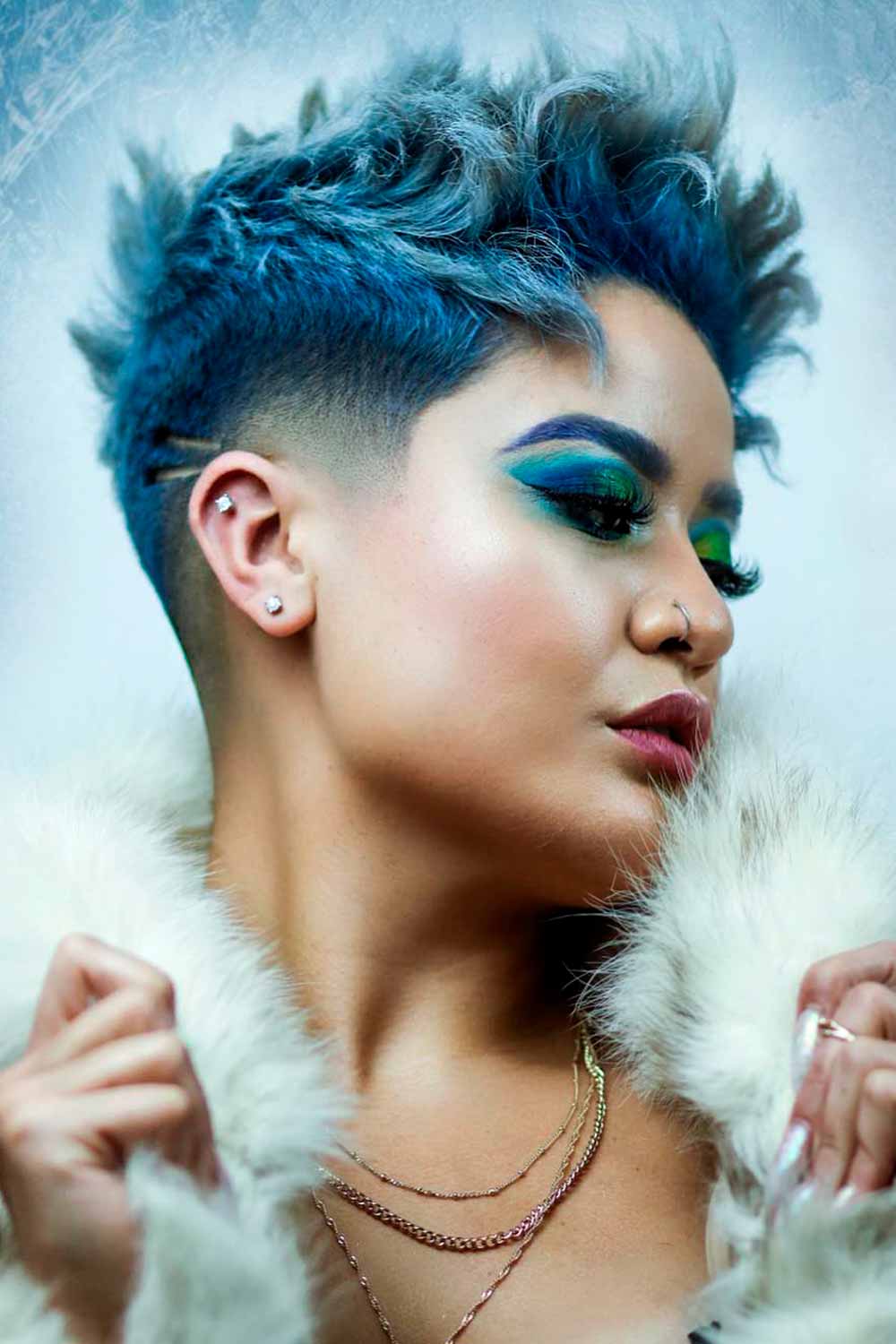 Low Tapered Skin Fade Hair #androgynoushaircuts #androgynoushairstyles