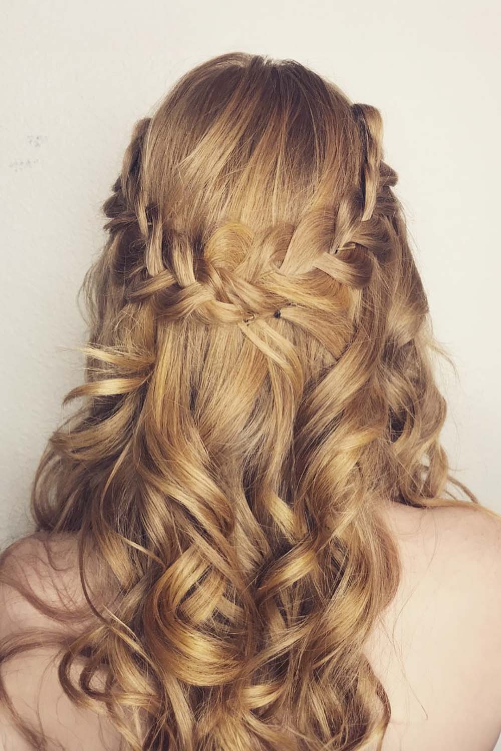 Wavy Hair with Braids