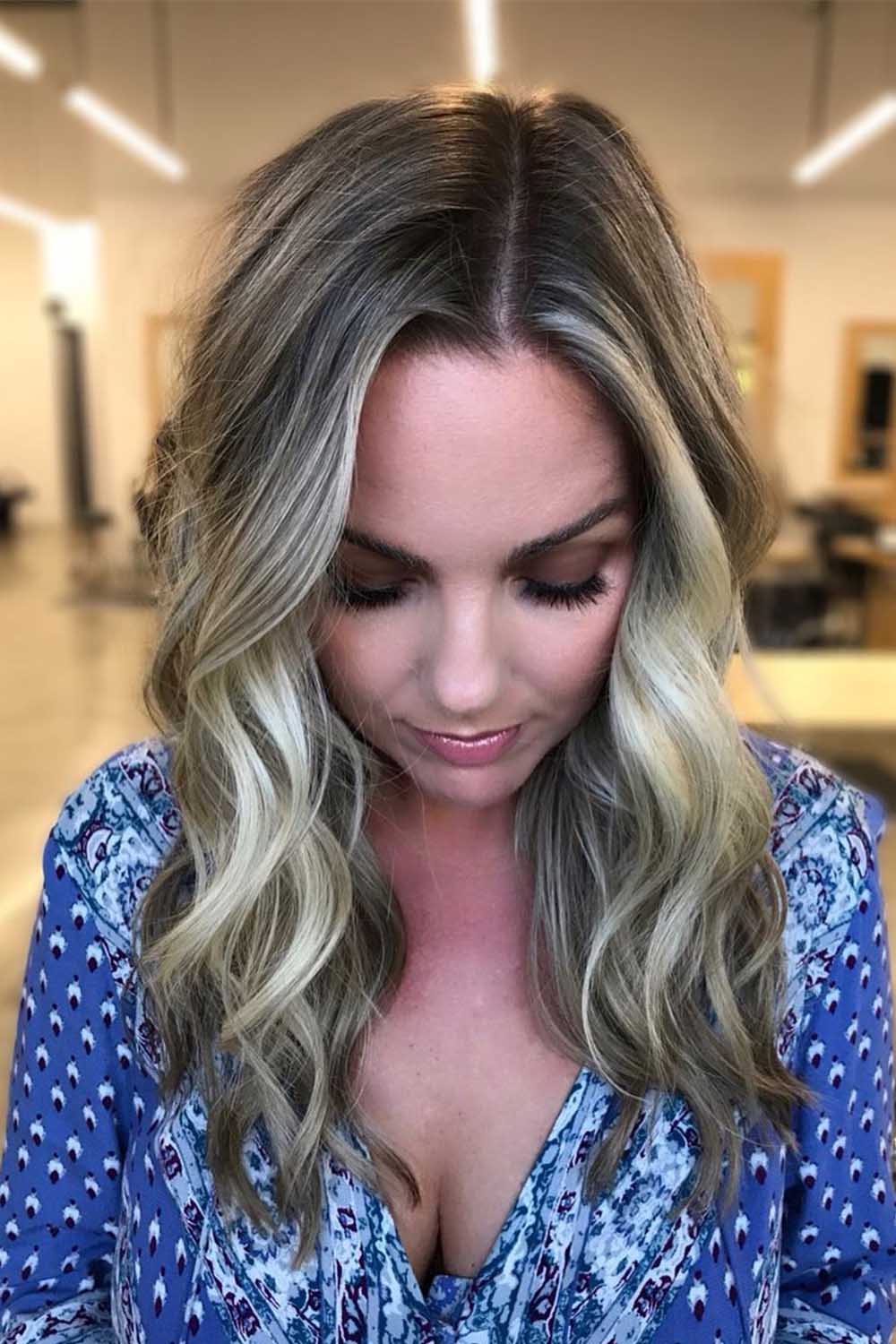 Dark Blonde Beachy Waves