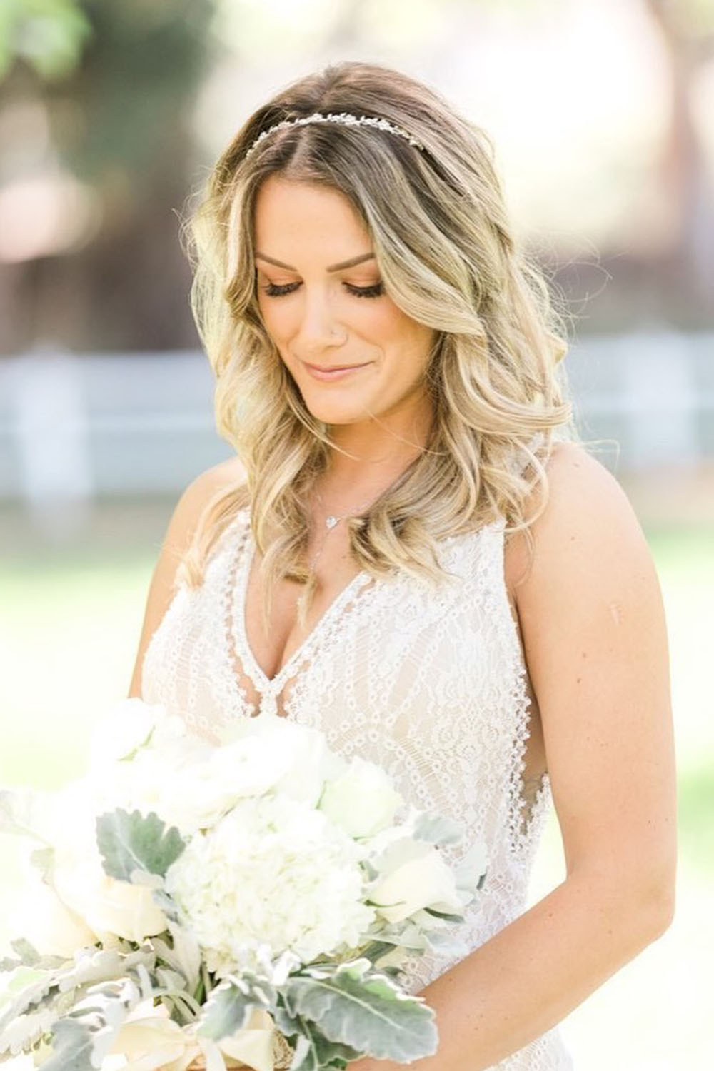 Wedding Beach Wave Hairstyle