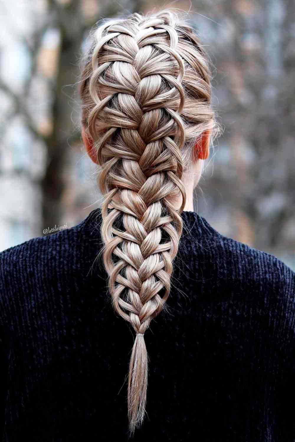 Braided Lace Hairstyles #braidedhairstyles #braids