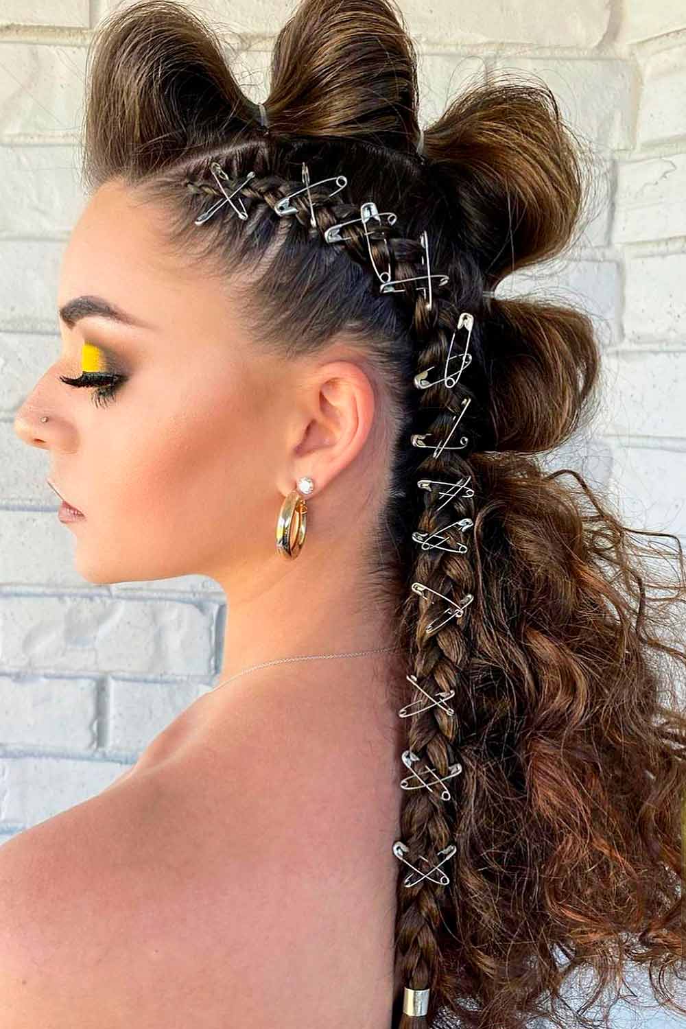Top Braided Hairstyles for 2023 with Pins #braidedhairstyles #braids