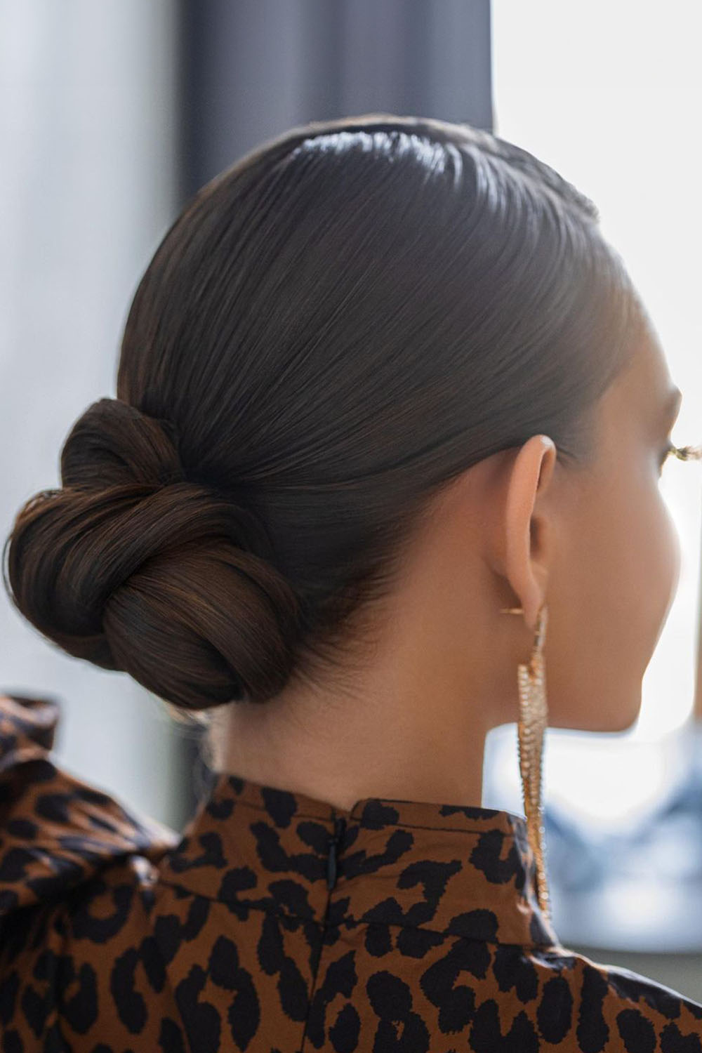 Stylish Brunette Hair Updo