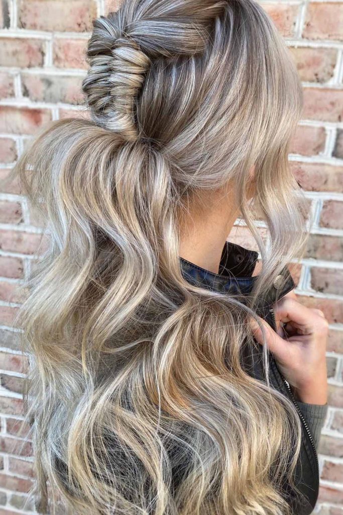 Dark Blonde Long Ponytail