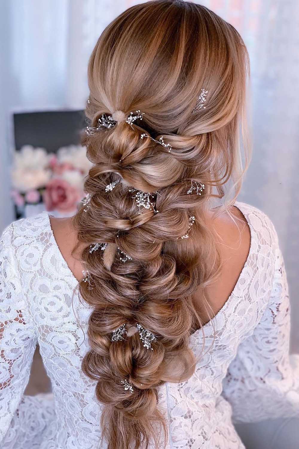 Braided Dark Blonde Hair