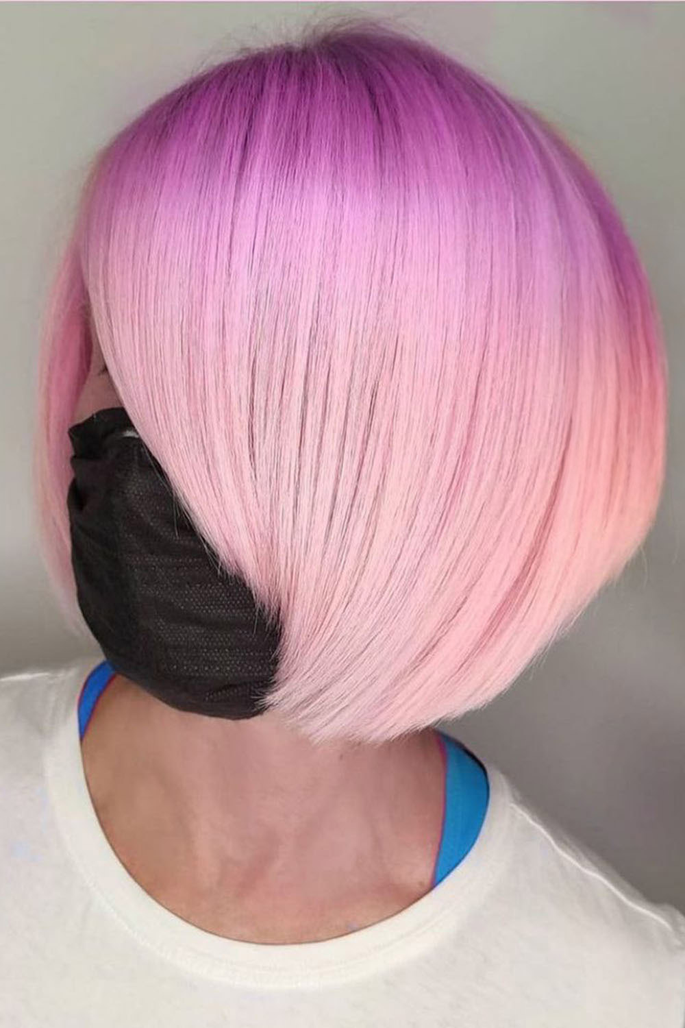 Light Short Pink Hair