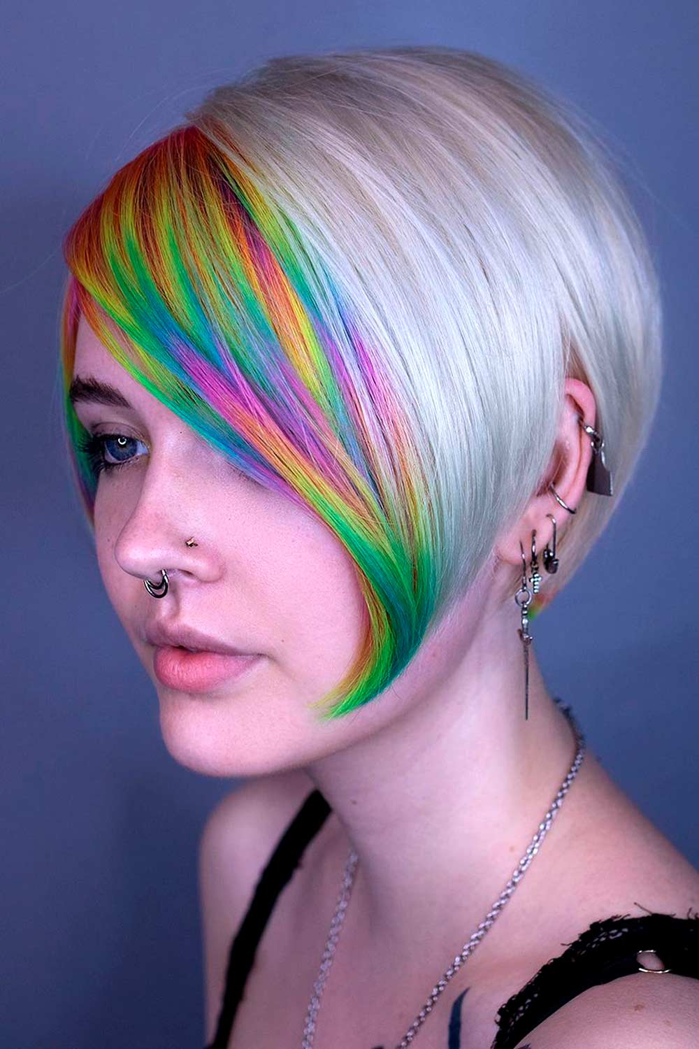 Shattered Rainbow Hair