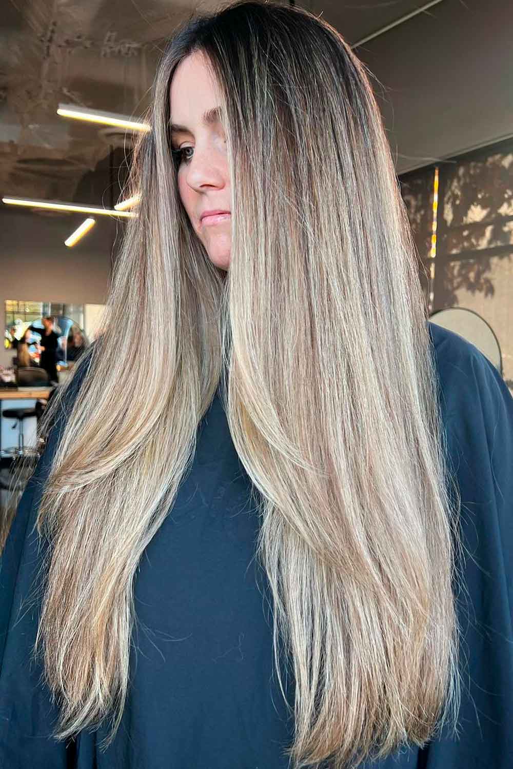 Long Layers Straight Hair #straighthair #straighthairstyle #straighthairideas