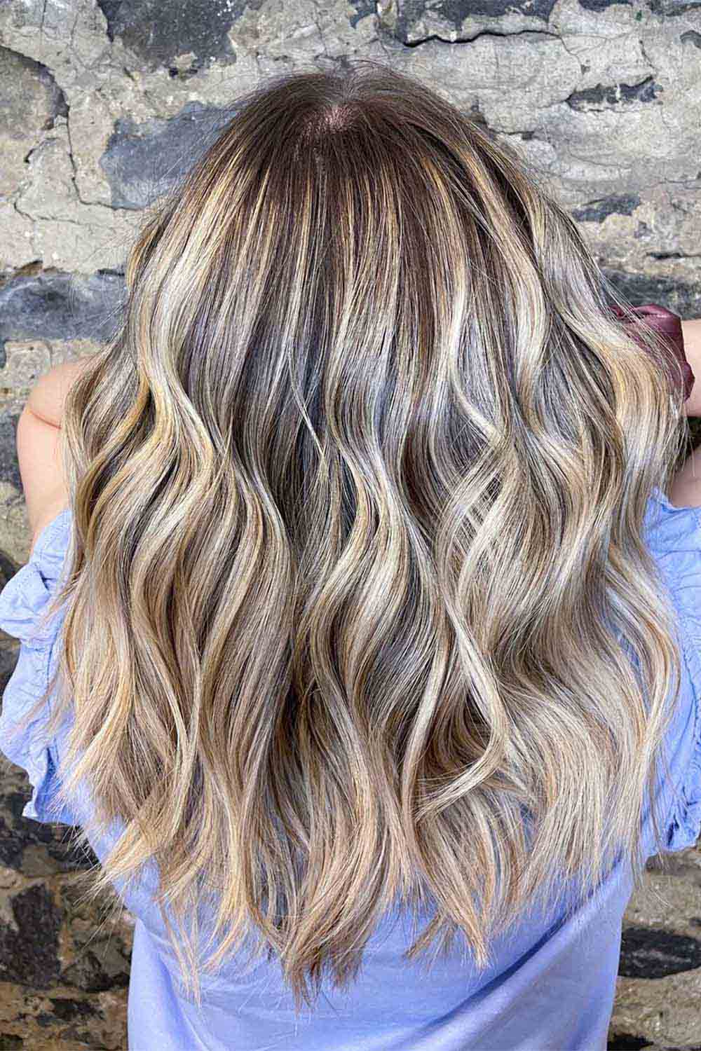 Icy Blonde Highlights