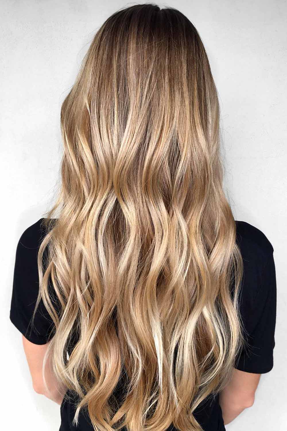 Dirty Blonde Ombre Haircut With Long Layers #dirtyblondehair #dirtyblonde #blondehair #blonde