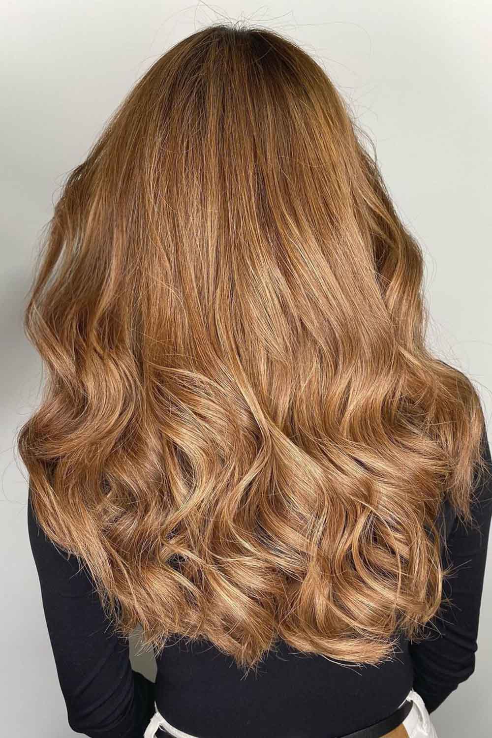 Caramel And Honey Hair Color Combo