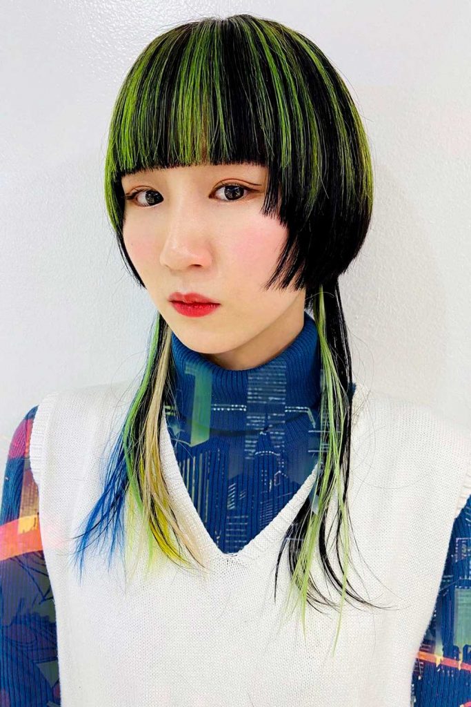 Long-Layered Jellyfish Bob Haircut