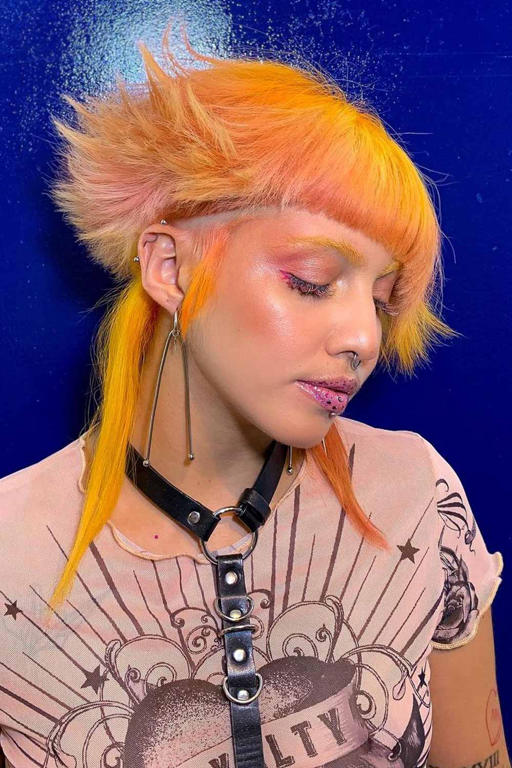 Modern Jellyfish Hair with Tapered Sid