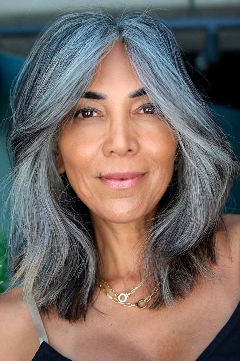 50 Ideas Of Medium Length Haircuts For Women Over 50