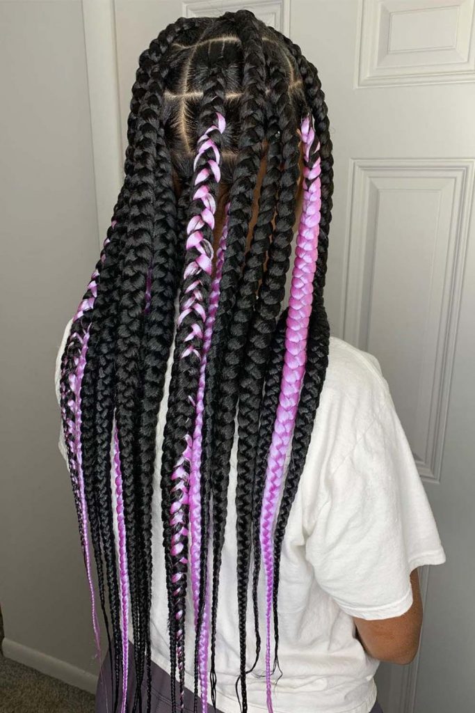 Unveiling the Charm of Peekaboo Braids with Awesome Styles