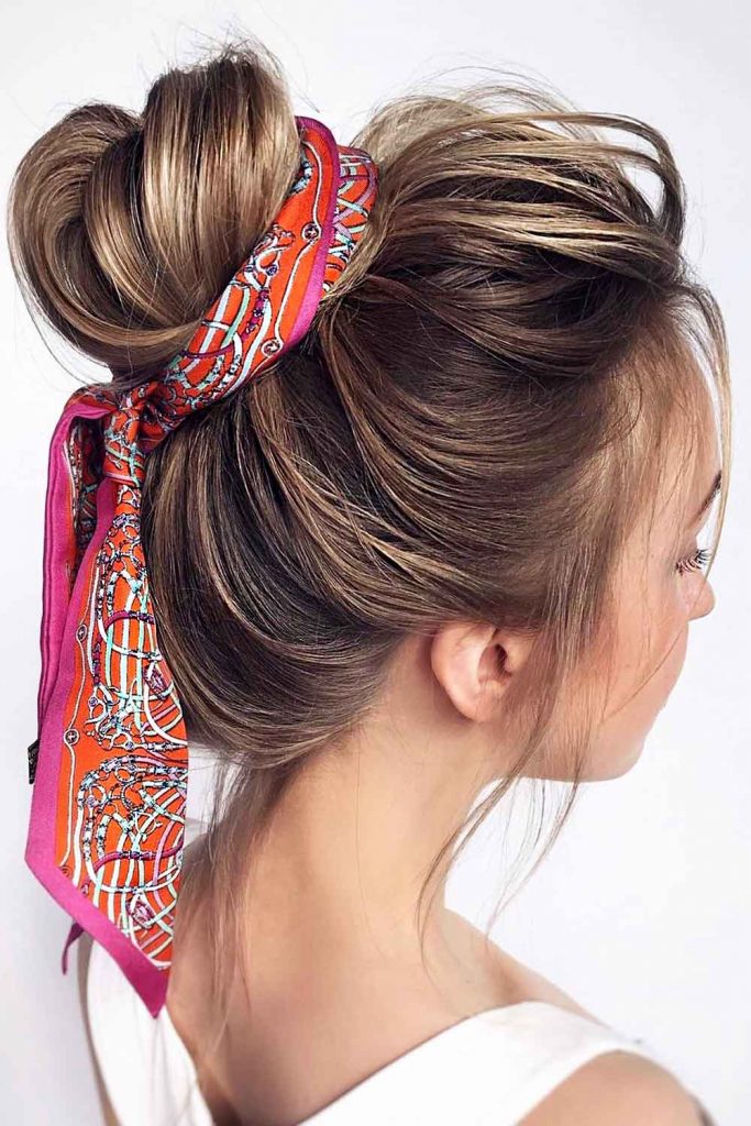 High Updo Styles #fallhairstylestrends #hairstylestrends #trends