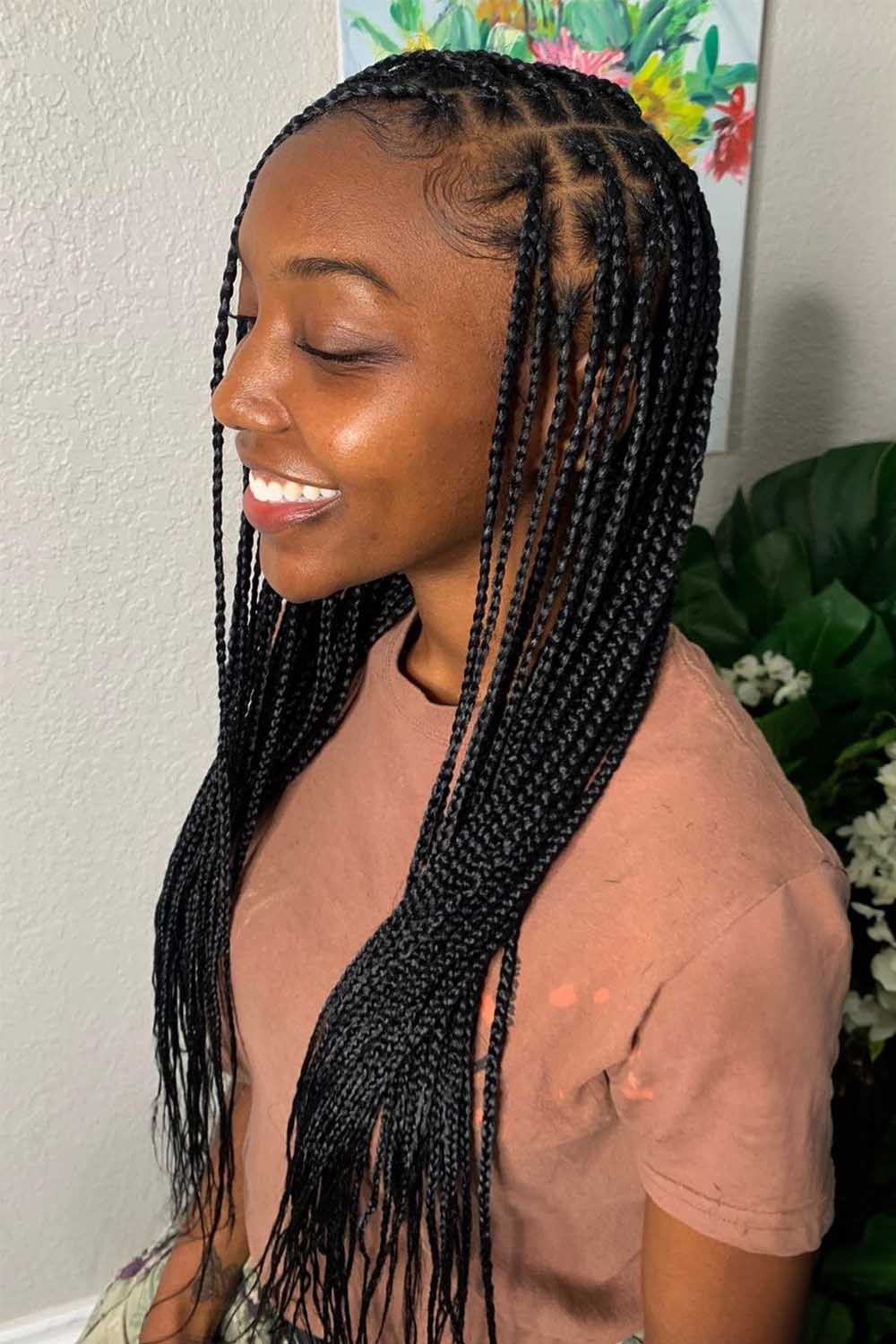 Mastering the Art of Medium Box Braids