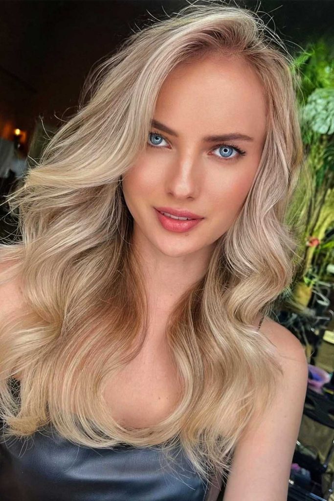 Platinum Blonde For Light Brown Hair Creamy 