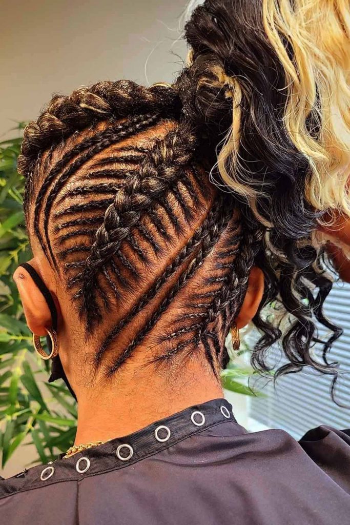 Small Box Braids With Ponytail