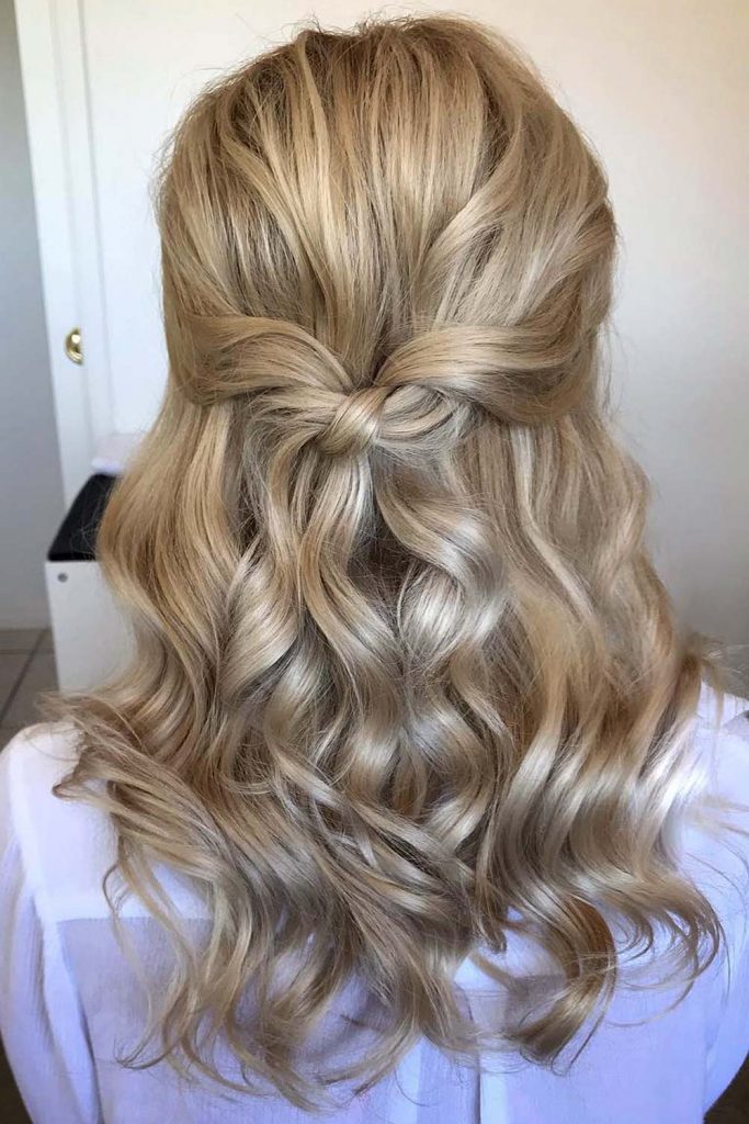 Casual Knotted Back to School Hairstyles