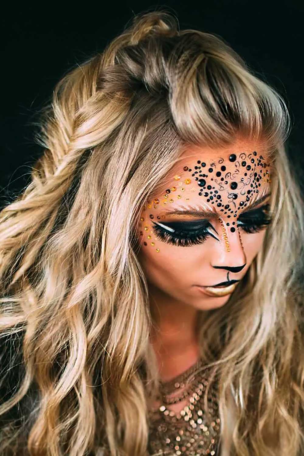Lion Princess Halloween Look