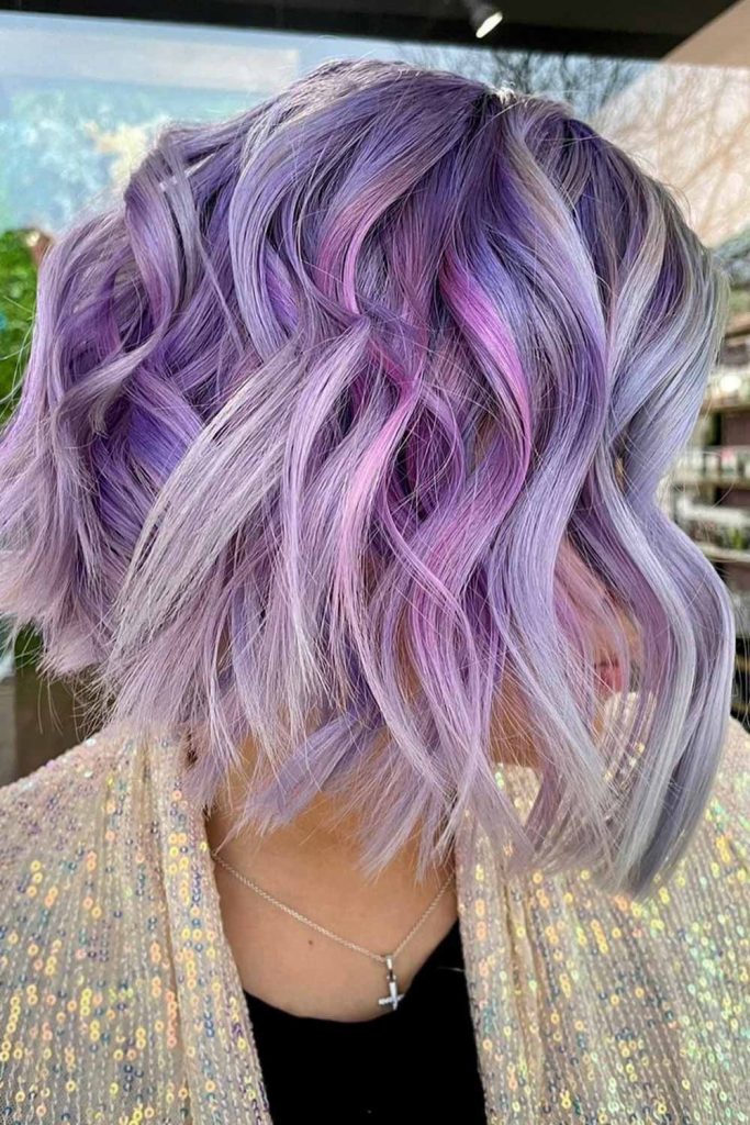 Marvelous Pastel Lavender Hair