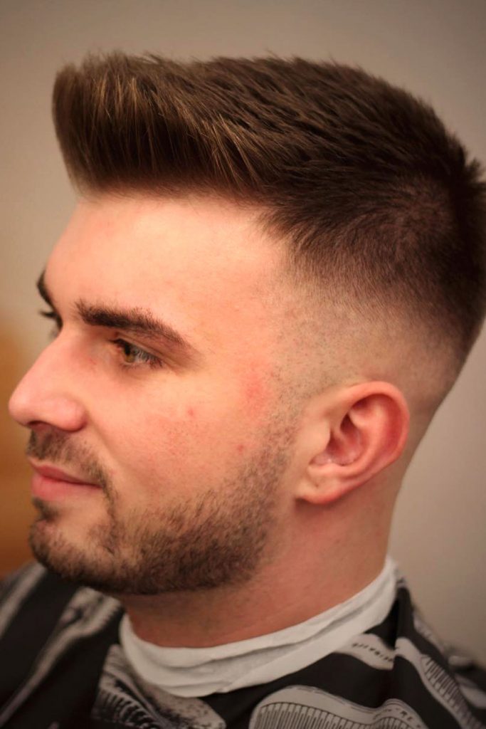 High Fade Long Top