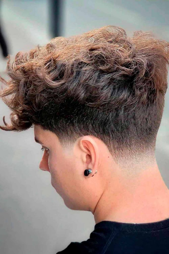 Fluffy Top with Taper Fade #tennyboyhaircut #teenagehairstyle