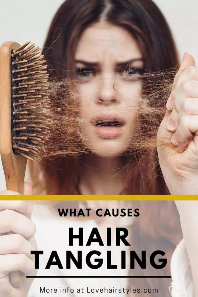 What Causes Tangled Hair?