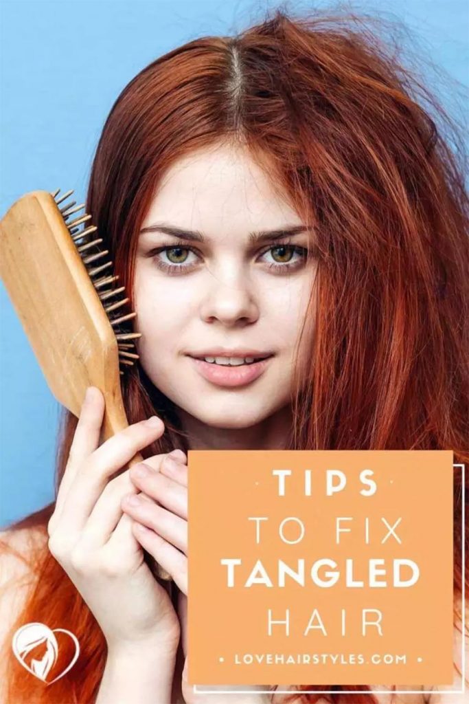 Tips To Fix Tangled Hair