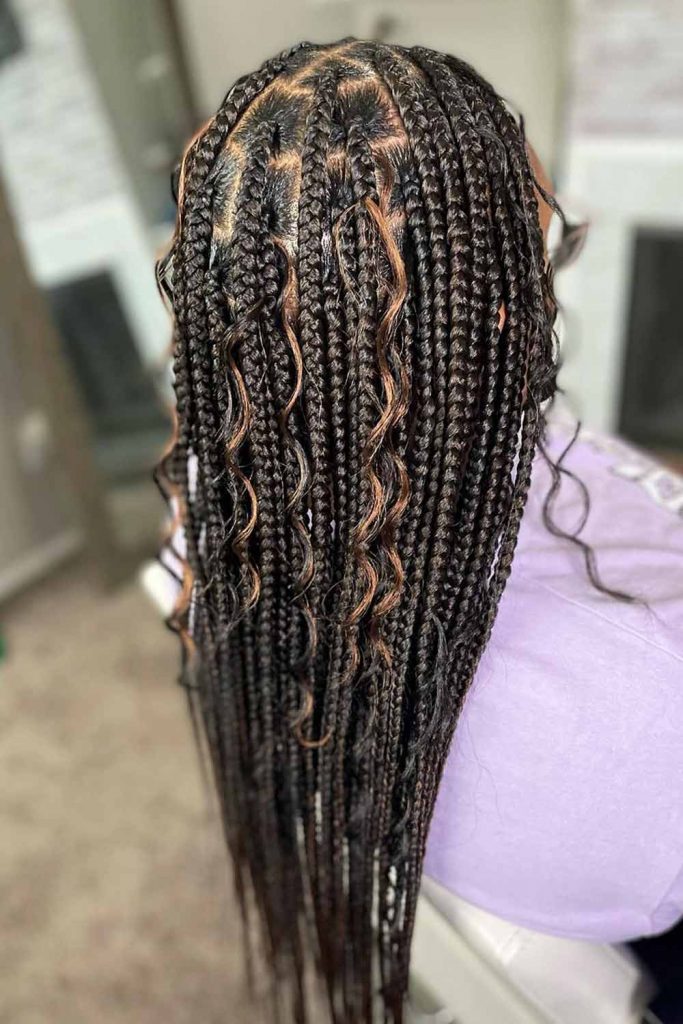 Bohemian Box Braids #bohobraids #bohemianbraids #braids