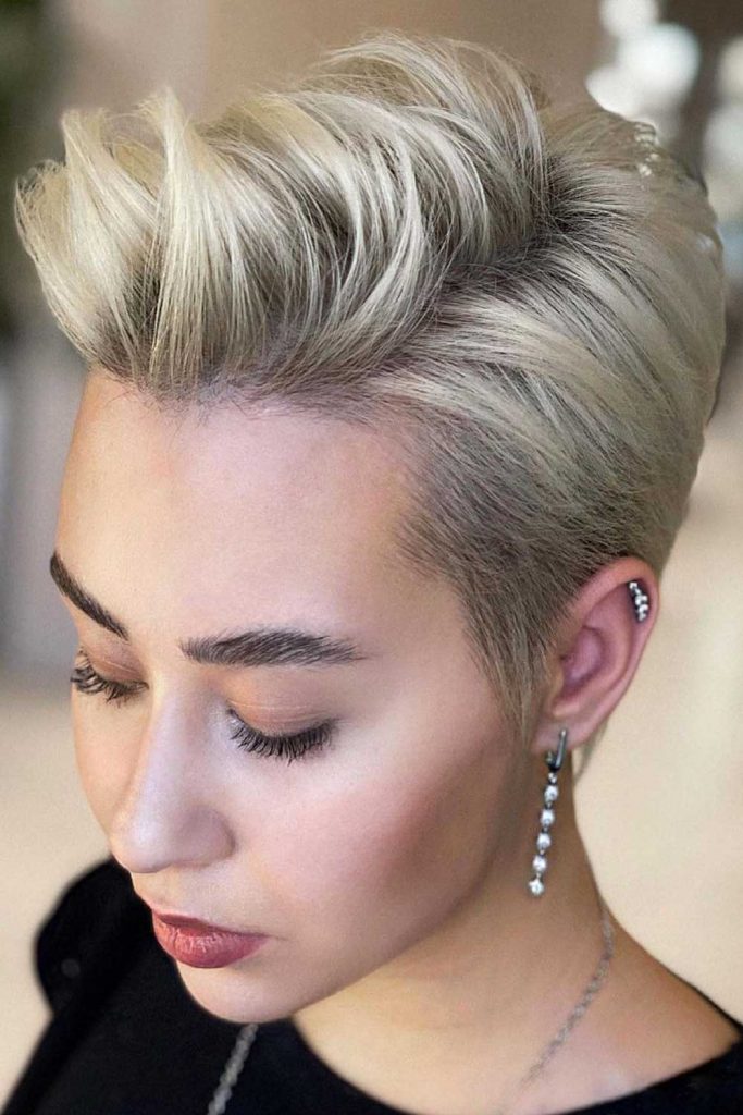 Side Pixie Haircut