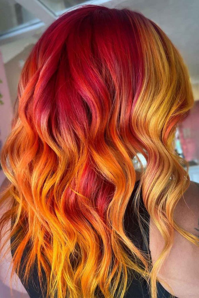 How To Get Sunset Hair Look?