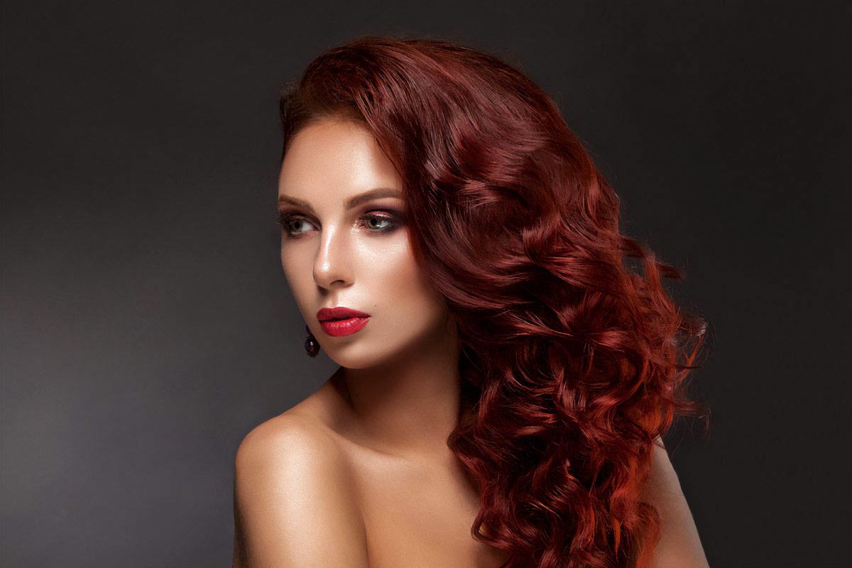 Luxurious Dark Red Hair: Choose The Right Tone For Your Complexion