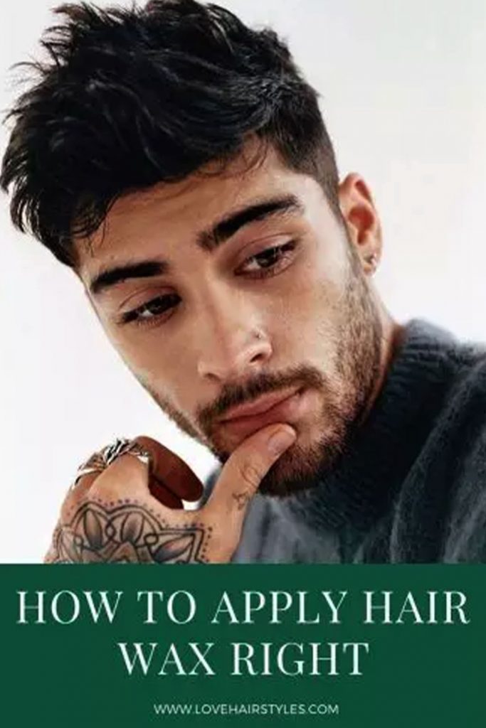 How To Apply Hair Wax Right