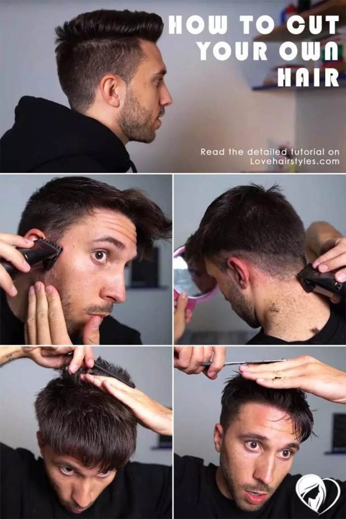 How Do You Cut Your Own Hair Step By Step