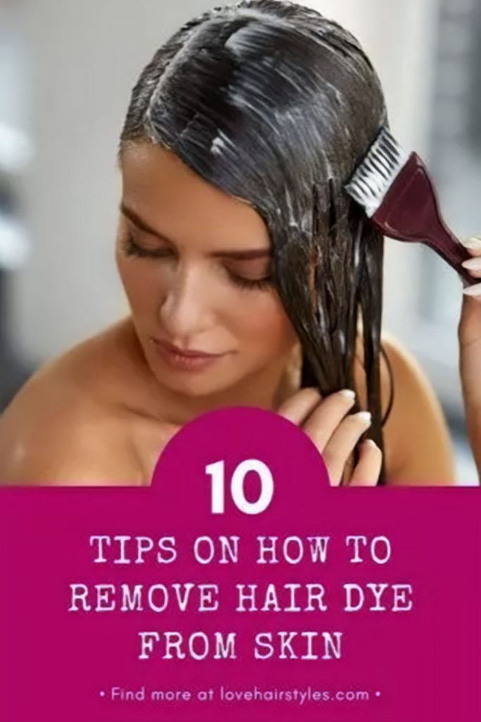 Tips On How To Remove Hair Dye From Skin
