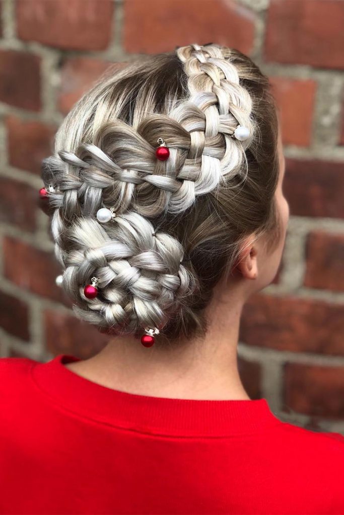 S-Design Goddess Braid Updo