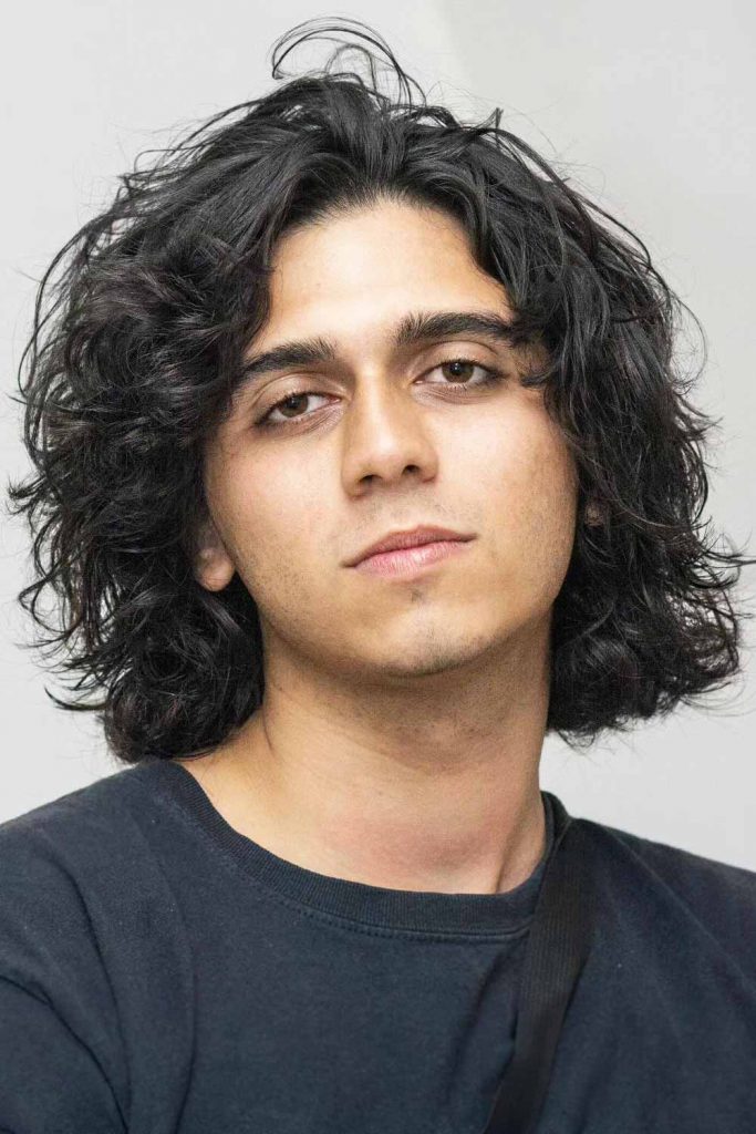 Curly Bob #longhairsrylesmen #longhairmen #longhairstyles #longhair