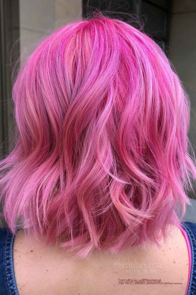 How Do You Dye Cotton Candy Pink Hair?