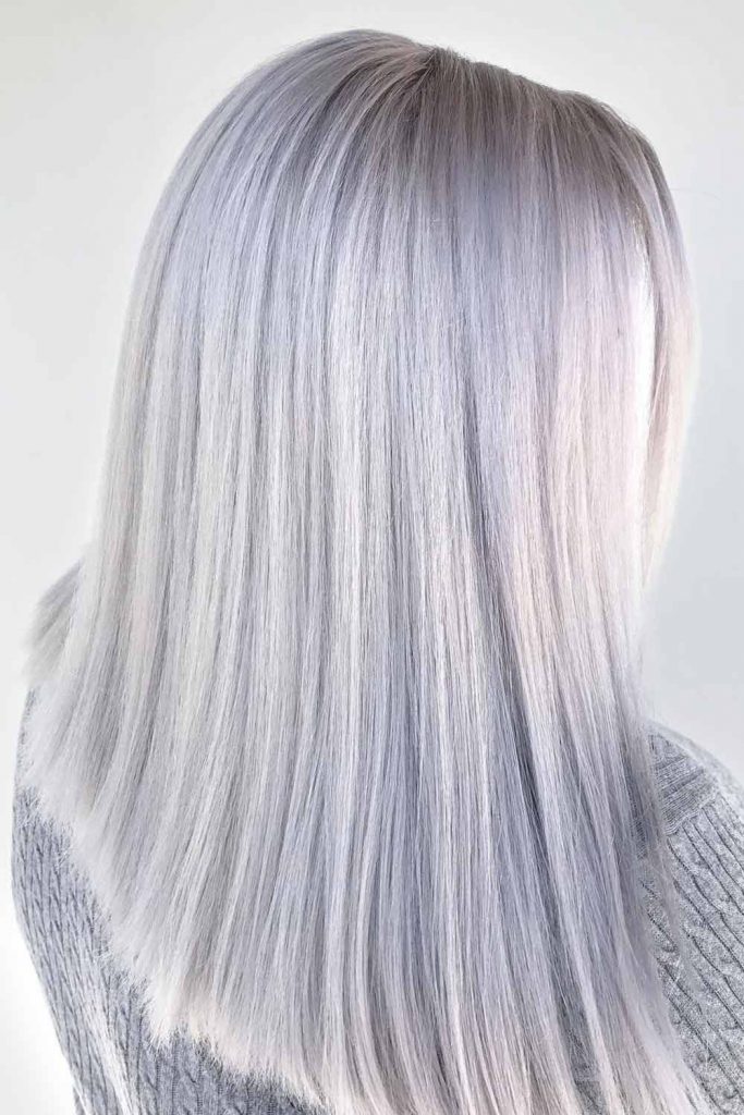 Platinum Blonde Hair #trendyhair #wintercolorshair #wintercolors
