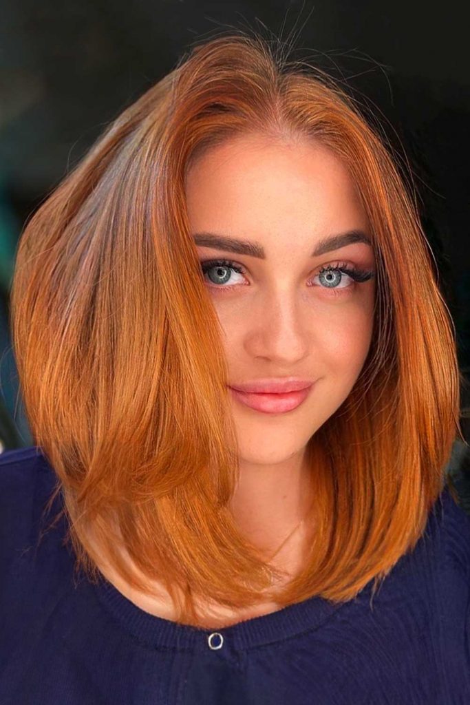 Copper Hair Color for Winter #trendyhair #wintercolorshair #wintercolors