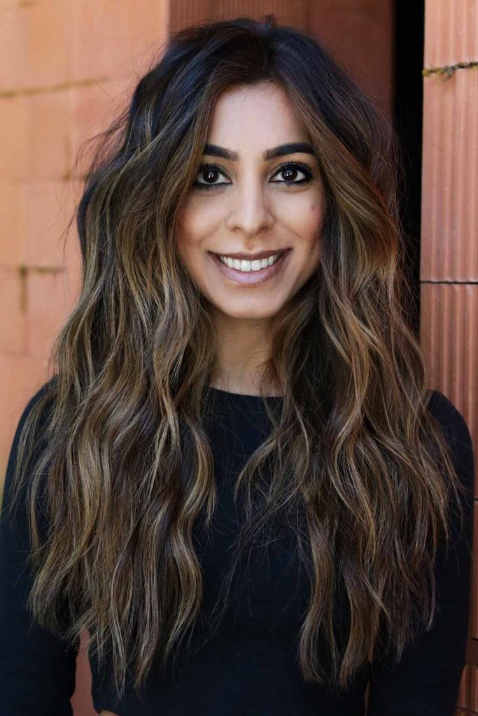 Ash Dark Brown Hair Colors for Winter #trendyhair #wintercolorshair #wintercolors